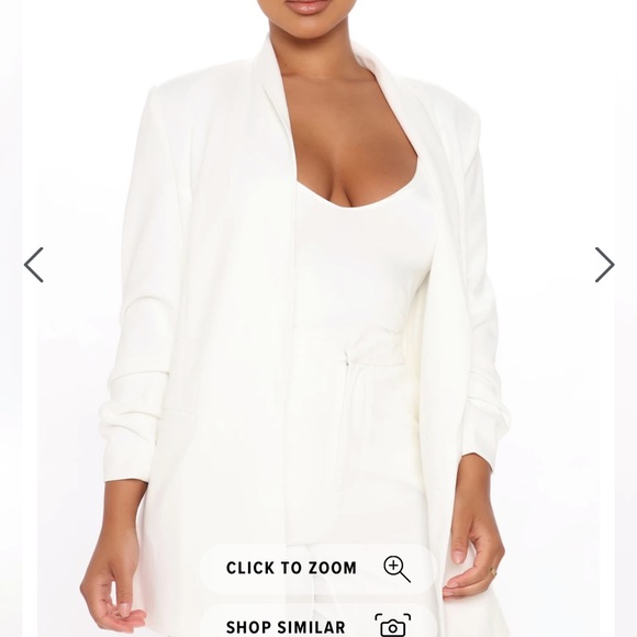 Ivory blazer - Picture 2 of 6